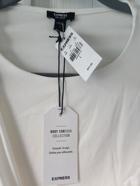 Express White Body Contour Camisole